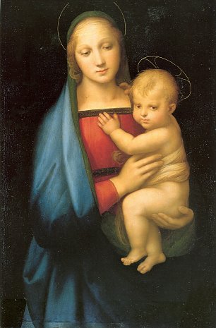 Raffael madonna granduca Wandbild