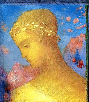 Odilon Redon Beatrice 1885 Wandbild