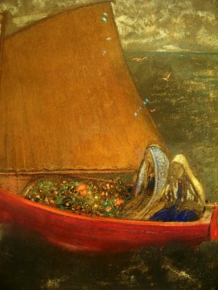 Odilon Redon La Voile jaune Wandbild