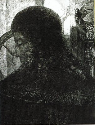 Odilon Redon Old Knight Wandbild