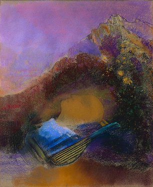 Odilon Redon Orpheus Wandbild