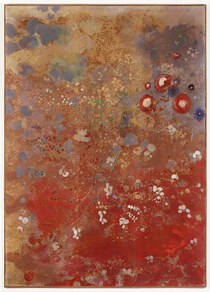 Odilon Redon Redonpanneau rouge Wandbild