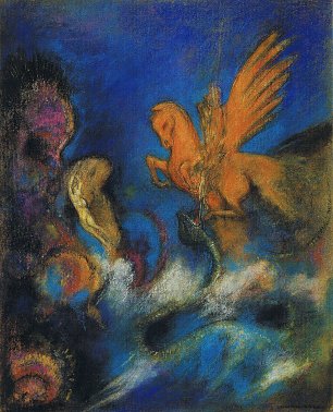 Odilon Redon The Lighter Dreams Wandbild