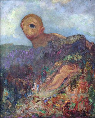 Odilon Redon Zyklop Wandbild