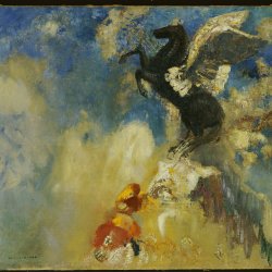 Odilon-Redon-black-pegasus