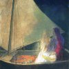 Odilon-Redon-boat-with-two-figures-1902