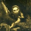 Odilon-Redon-caliban-on-a-branch-1881