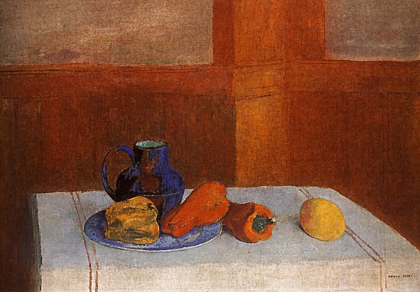 Odilon Redon nature morte Wandbild