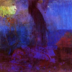 Odilon-Redon-sitting-figure