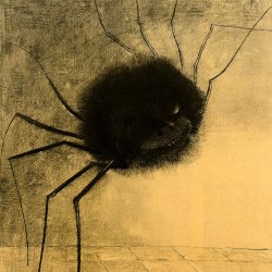 Odilon-Redon-the-smiling-spider