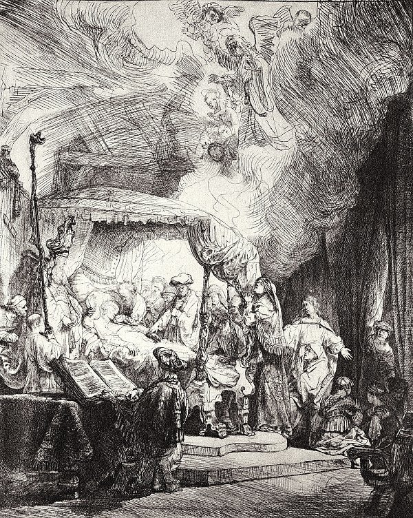 Rembrandt van Rijn Der Tod der Maria