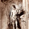 Rembrandt-van-Rijn-Maennlicher-Akt-stehend