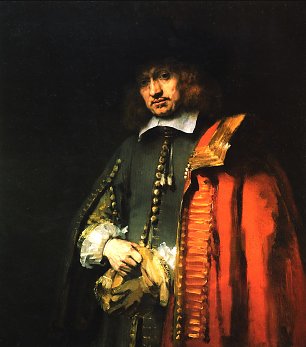 Rembrandt van Rijn Portrait des Jan Six 1 Wandbild