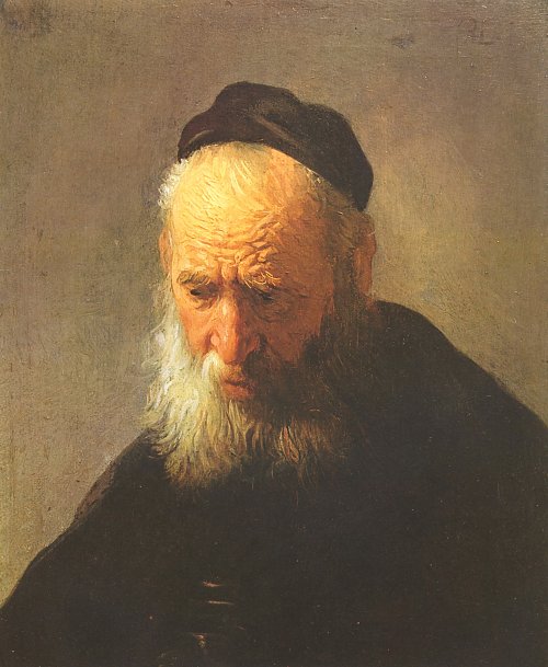 Rembrandt van Rijn Portrait des Vaters 1 Wandbild