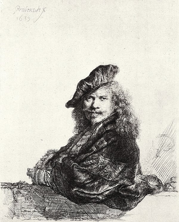 Rembrandt van Rijn SelbstPortrait 19