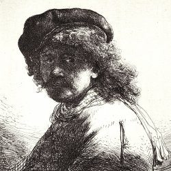Rembrandt-van-Rijn-SelbstPortrait-25