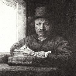 Rembrandt-van-Rijn-SelbstPortrait-35