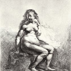 Rembrandt-van-Rijn-Weiblicher-Akt-2