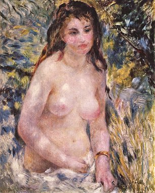 Auguste Renoir Akt in der Sonne Wandbild