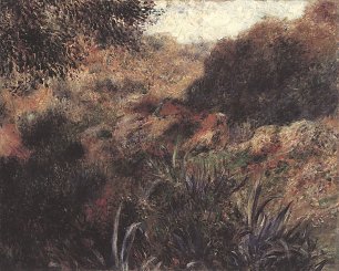 Auguste Renoir Algerische Landschaft Wandbild