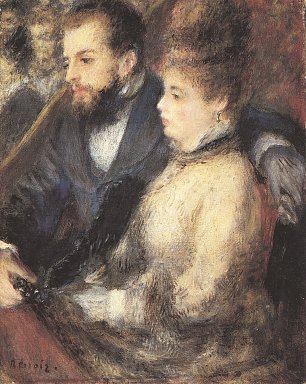 Auguste Renoir Balkon im Theater Wandbild