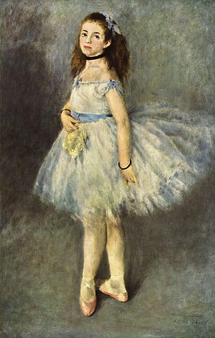 Auguste Renoir Balletttaenzerin Wandbild