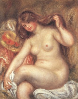 Auguste Renoir Der Badegast 3 Wandbild