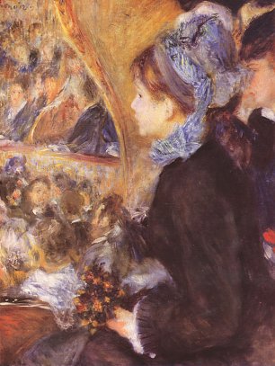 Auguste Renoir Der erste Ausgang Wandbild