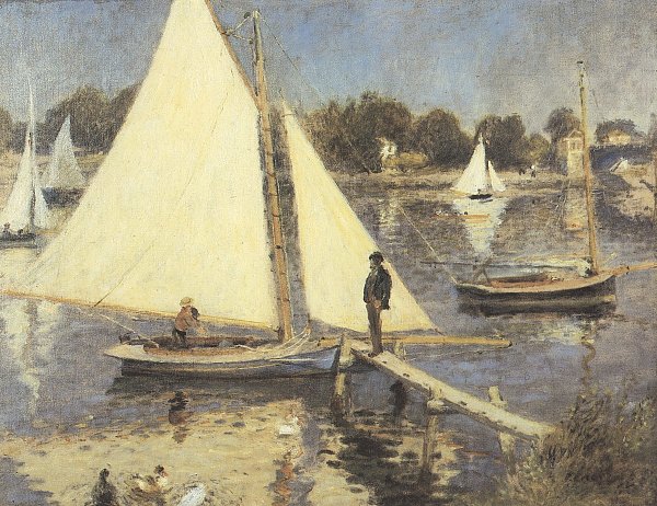 Auguste Renoir Die Seine in Argenteuil Wandbild