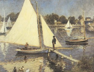 Auguste Renoir Die Seine in Argenteuil Wandbild