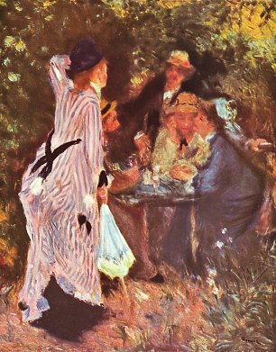 Auguste Renoir Im Garten Wandbild