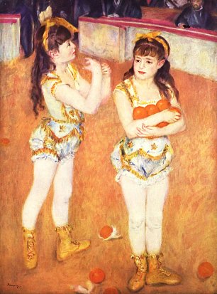 Auguste Renoir Im Zirkus Fernando Wandbild