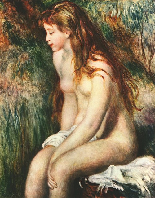 Auguste Renoir Junge Badende Wandbild