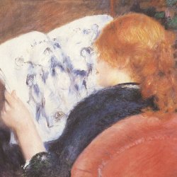 Auguste-Renoir-Junge-Frau-liest-illustriertes-Journal