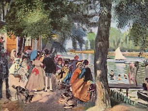 Auguste Renoir La Grenouillere Wandbild