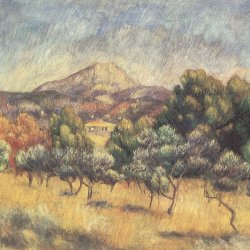 Auguste-Renoir-Montagne-Sainte-Victoire