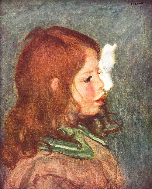 Auguste Renoir Portrait Coco Wandbild