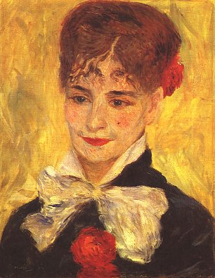 Auguste Renoir Portrait der Madame Iscovesco Portrait einer Rumaenin Wandbild