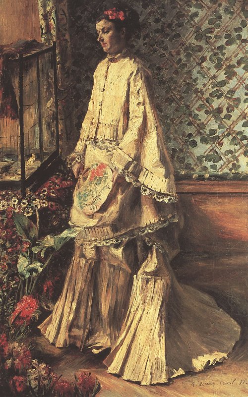 Auguste Renoir Portrait von Rapha Wandbild