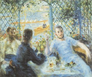 Auguste Renoir Ruderer Wandbild