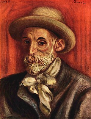 Auguste Renoir SelbstPortrait 3 Wandbild