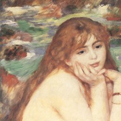 Auguste-Renoir-Sitzender-Badegast-Detail