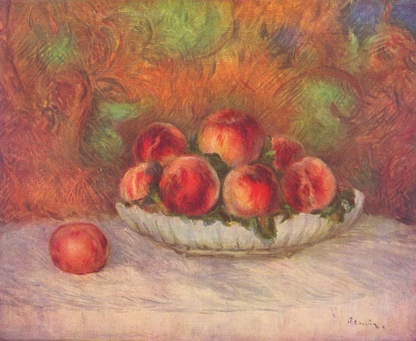 Auguste Renoir Stillleben mit Fruechten Wandbild