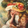 Auguste-Renoir-Zwei-lesende-Maedchen-im-Garten
