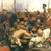 Ilya-Repin-Die-Saporoger-Kosaken-schreiben-dem-tuerkischen-Sultan-einen-Brief