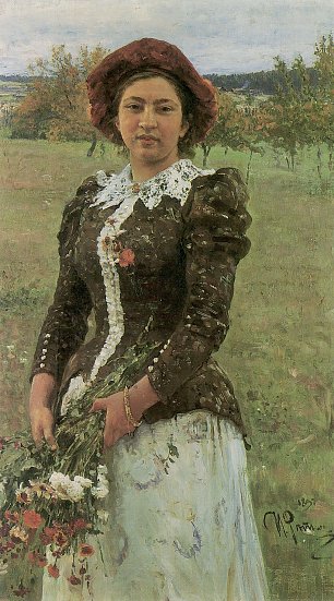 Ilya Repin Herbststrauss Wandbild
