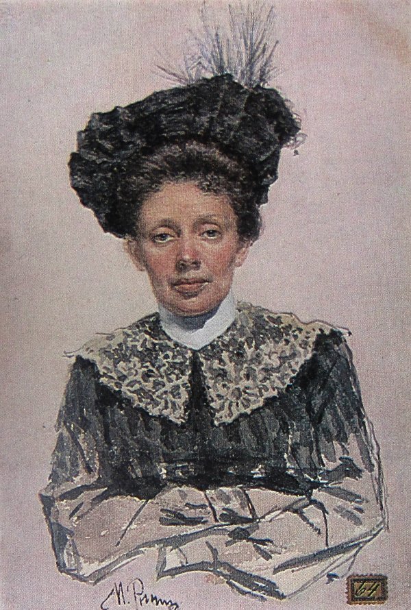 Ilya Repin Portrait of a Woman
