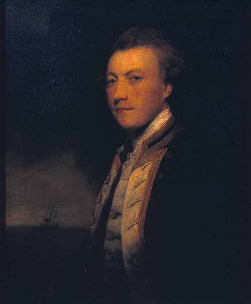 Joshua Reynolds Admiral Sir Robert Kingsmill Wandbild