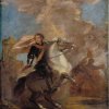 Joshua-Reynolds-An-Officer-on-Horseback