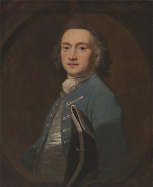 Joshua Reynolds An Unknown Man Wandbild